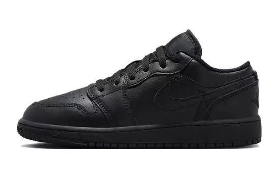 Кроссовки Jordan 1 Low Triple Black 2022 GS