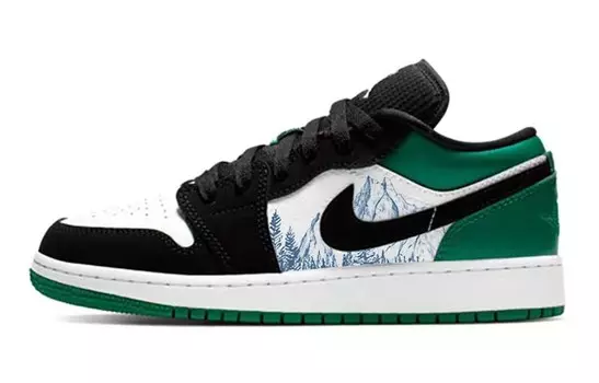 Jordan Air Jordan 1 винтажные баскетбольные кроссовки женские, Green