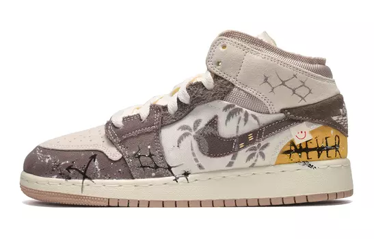 Jordan Air Jordan 1 винтажные баскетбольные кроссовки женские