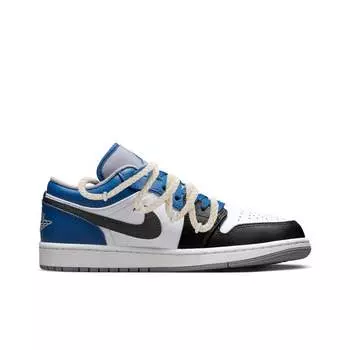 Jordan Air Jordan 1 винтажные баскетбольные кроссовки женские, White/Gray