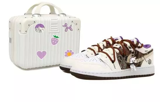 Jordan Air Jordan 1 винтажные баскетбольные кроссовки женские