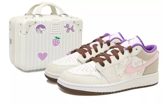 Jordan Air Jordan 1 винтажные баскетбольные кроссовки женские