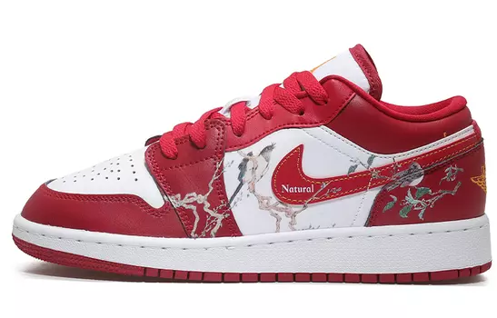 Jordan Air Jordan 1 винтажные баскетбольные кроссовки женские, Red