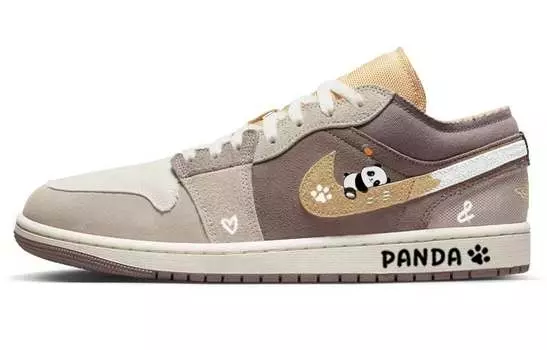 Jordan Air Jordan 1 винтажные баскетбольные кроссовки женские, Khaki