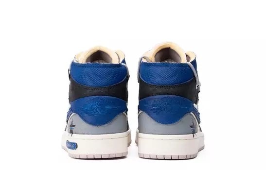 Jordan Air Jordan 1 винтажные баскетбольные кроссовки женские, Royal