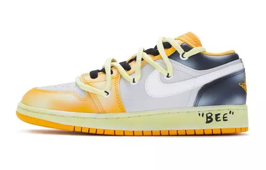 Jordan Air Jordan 1 винтажные баскетбольные кроссовки женские, Wheat Nubuck