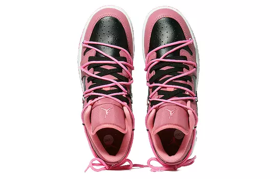 Jordan Air Jordan 1 винтажные баскетбольные кроссовки женские, Fuchsia