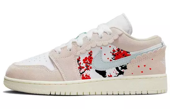 Jordan Air Jordan 1 винтажные баскетбольные кроссовки женские, Pink