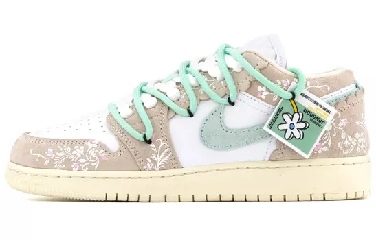 Jordan Air Jordan 1 винтажные баскетбольные кроссовки женские, White