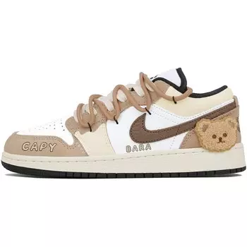 Jordan Air Jordan 1 винтажные баскетбольные кроссовки женские, White