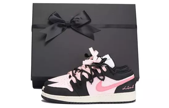 Jordan Air Jordan 1 винтажные баскетбольные кроссовки женские, Pink