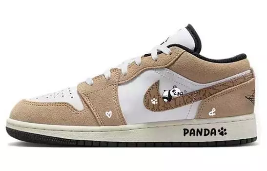 Jordan Air Jordan 1 винтажные баскетбольные кроссовки женские, Linen