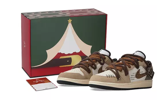 Jordan Air Jordan 1 винтажные баскетбольные кроссовки женские, Brown Coffee