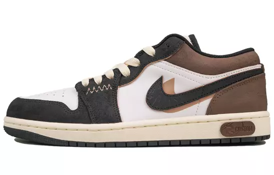 Jordan Air Jordan 1 винтажные баскетбольные кроссовки женские, Light Brown
