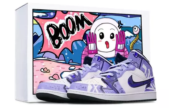 Jordan Air Jordan 1 винтажные баскетбольные кроссовки женские