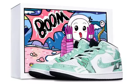 Jordan Air Jordan 1 винтажные баскетбольные кроссовки женские