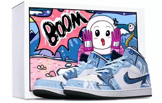 Jordan Air Jordan 1 винтажные баскетбольные кроссовки женские