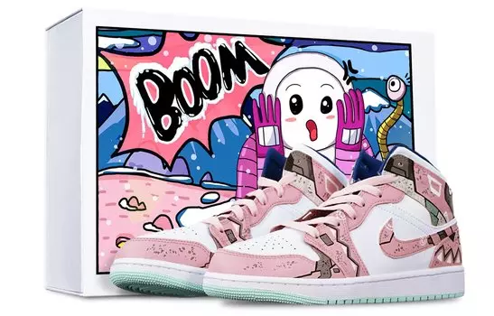 Jordan Air Jordan 1 винтажные баскетбольные кроссовки женские