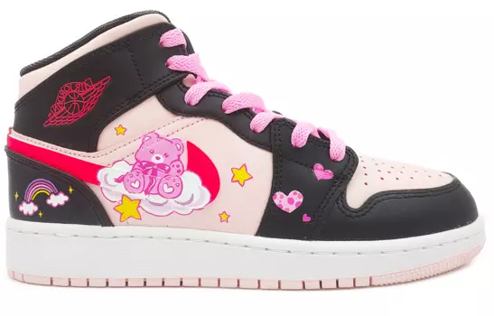 Jordan Air Jordan 1 винтажные баскетбольные кроссовки женские, Pink