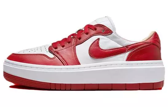 Jordan Air Jordan 1 винтажные баскетбольные кроссовки женские, White/Red