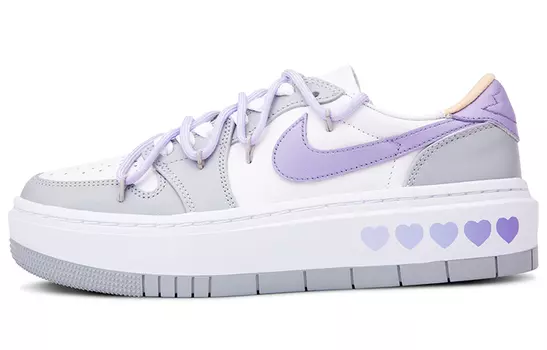 Jordan Air Jordan 1 винтажные баскетбольные кроссовки женские, Light Gray