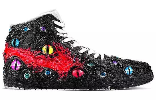 Кроссовки Air Jordan 1 Vintage Basketball Shoes Women's Mid-Top Black/Red