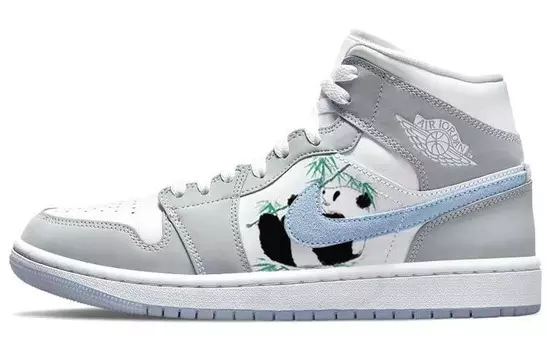 Jordan Air Jordan 1 винтажные баскетбольные кроссовки женские, Light Blue