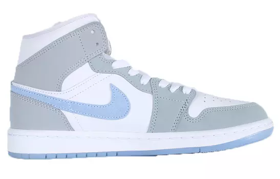 Jordan Air Jordan 1 винтажные баскетбольные кроссовки женские, Light Blue