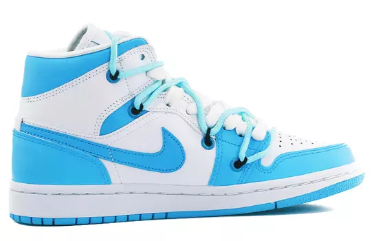 Jordan Air Jordan 1 винтажные баскетбольные кроссовки женские, Blue