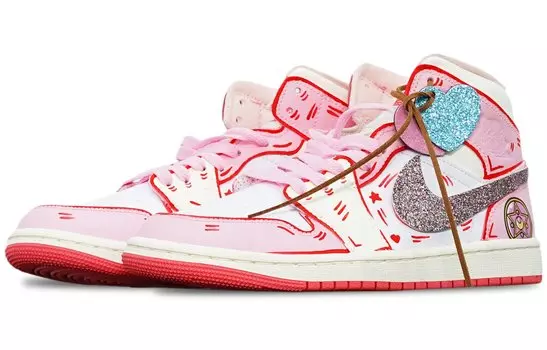 Jordan Air Jordan 1 винтажные баскетбольные кроссовки женские
