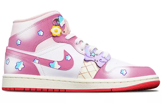 Jordan Air Jordan 1 винтажные баскетбольные кроссовки женские