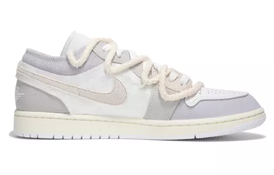 Jordan Air Jordan 1 винтажные баскетбольные кроссовки женские, Light Gray