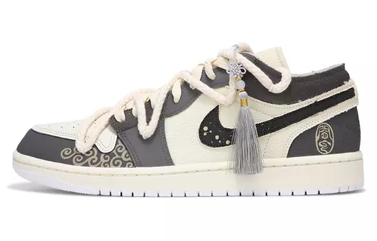 Jordan Air Jordan 1 винтажные баскетбольные кроссовки женские, Black