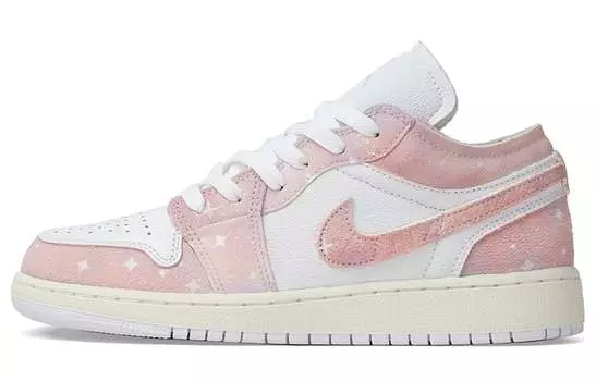 Jordan Air Jordan 1 винтажные баскетбольные кроссовки женские, Pulse Magenta/Pulse Mint/Purple Rush