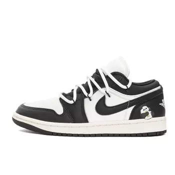 Jordan Air Jordan 1 винтажные баскетбольные кроссовки женские, Black