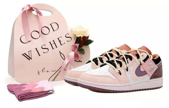 Jordan Air Jordan 1 винтажные баскетбольные кроссовки женские, White