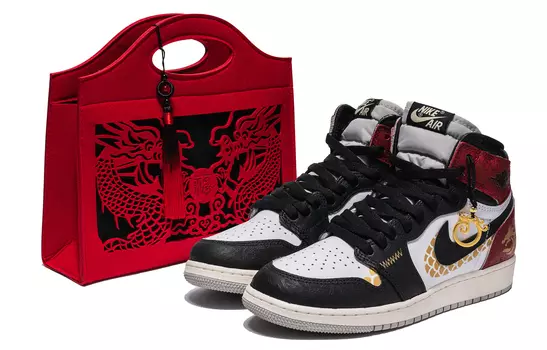 Jordan Air Jordan 1 винтажные баскетбольные кроссовки женские, Red
