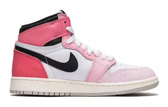 Jordan Air Jordan 1 винтажные баскетбольные кроссовки женские, Pink