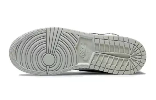 Кроссовки Air JORDAN 1 Vintage Basketball Shoes Women's High-Top White Black