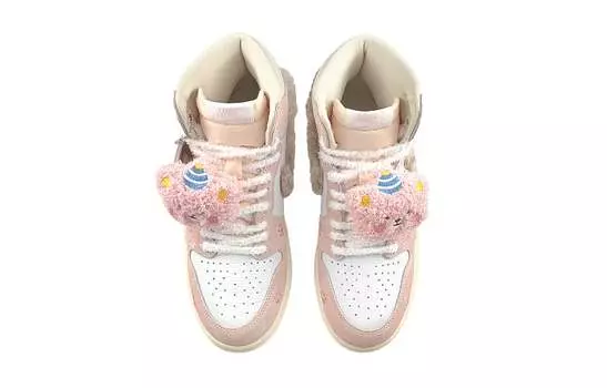Jordan Air Jordan 1 винтажные баскетбольные кроссовки женские, White