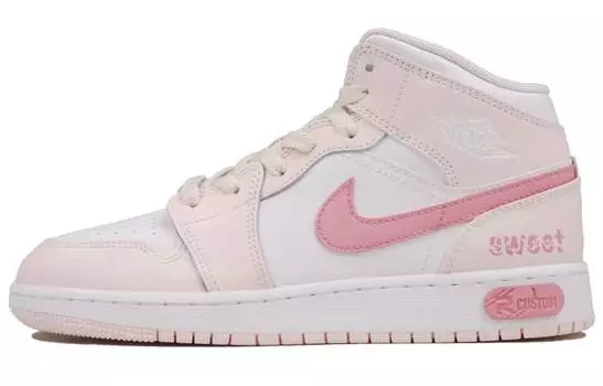 Jordan Air Jordan 1 винтажные баскетбольные кроссовки женские, Pink