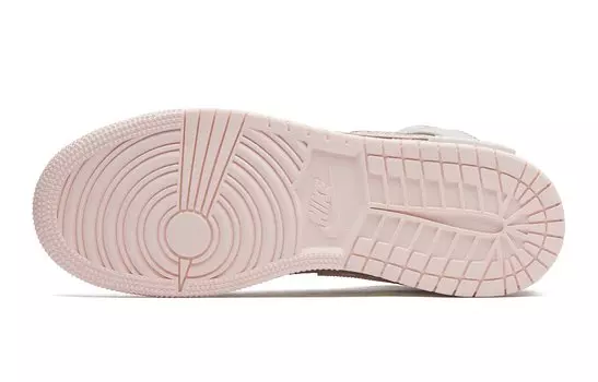 Jordan Air Jordan 1 винтажные баскетбольные кроссовки женские, Silver powder