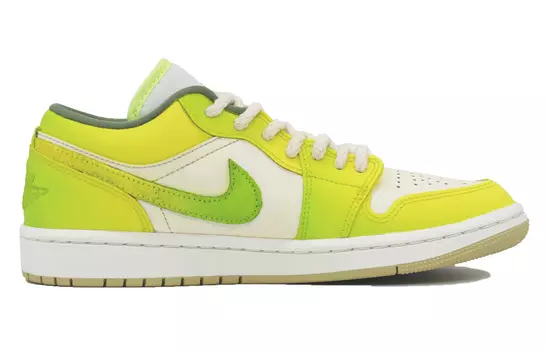 Jordan Air Jordan 1 винтажные баскетбольные кроссовки женские, Yellow