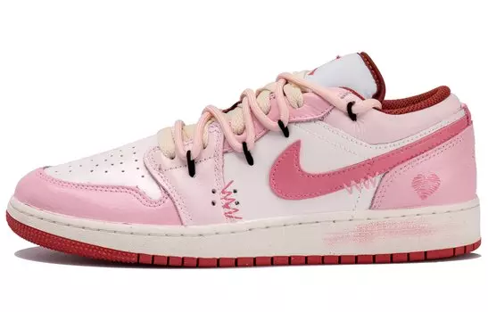 Jordan Air Jordan 1 винтажные баскетбольные кроссовки женские, Pink