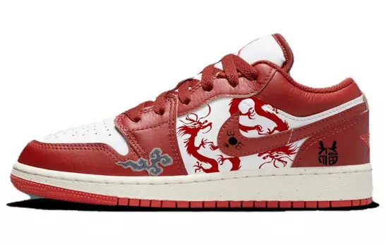 Jordan Air Jordan 1 винтажные баскетбольные кроссовки женские, Red