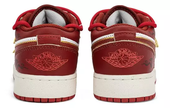 Jordan Air Jordan 1 винтажные баскетбольные кроссовки женские, Red