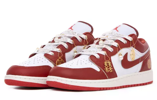 Jordan Air Jordan 1 винтажные баскетбольные кроссовки женские, Red