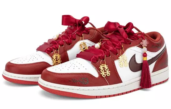 Jordan Air Jordan 1 винтажные баскетбольные кроссовки женские, Red