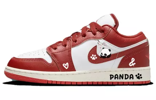 Jordan Air Jordan 1 винтажные баскетбольные кроссовки женские, Red