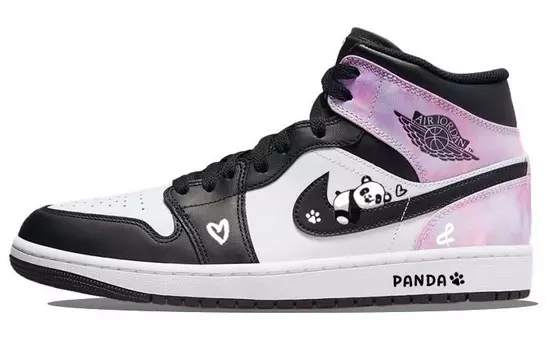 Jordan Air Jordan 1 винтажные баскетбольные кроссовки женские, Pink